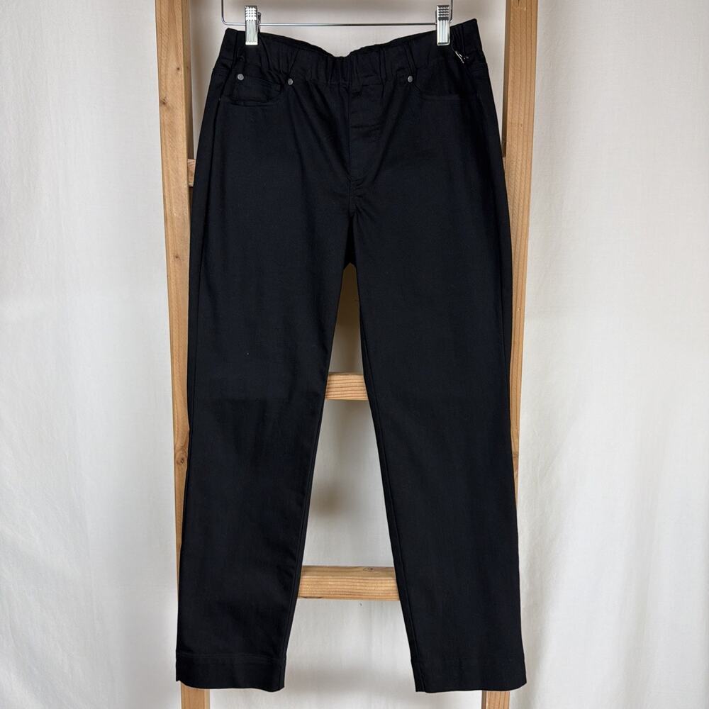 NWT Liv by Habitat Black Stretch Denim Twill Pants SZ XL #0768